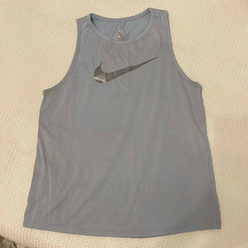 Nike baby blue workout tank